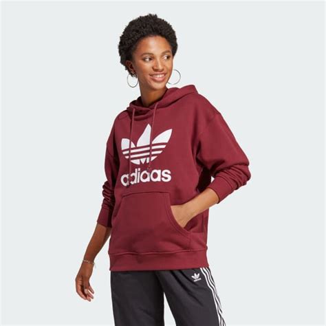 Adidas trefoil hoodie sale